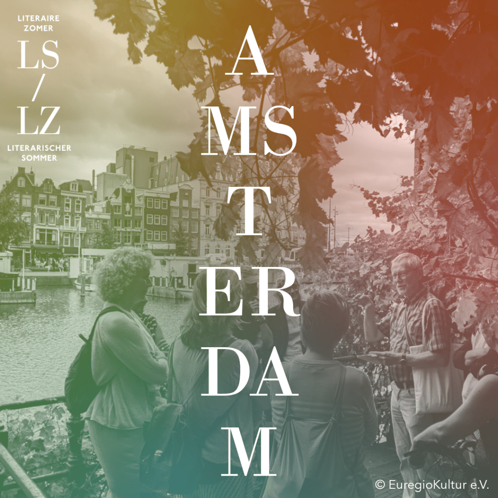 Grafik zum Literarischen Spaziergang durch Amsterdam
