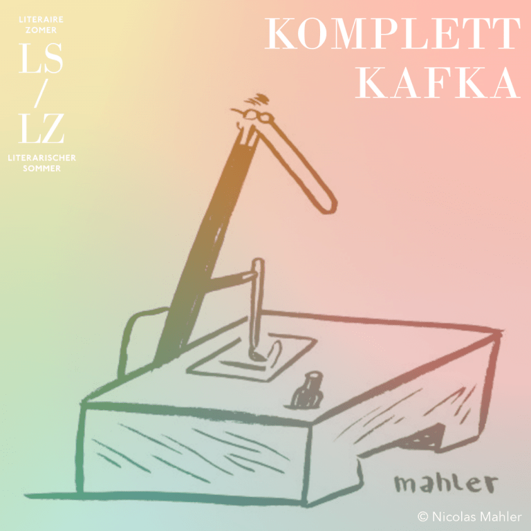 Kafka-Zeichnung von Nicolas Mahler